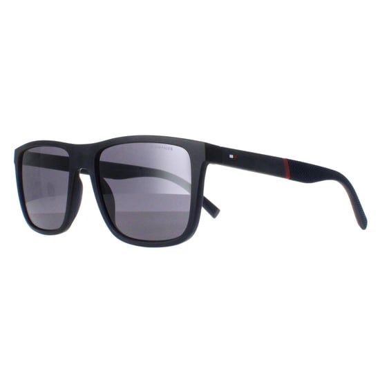 Tommy Hilfiger Rectangle Mens Matte Blue Grey TH 2043