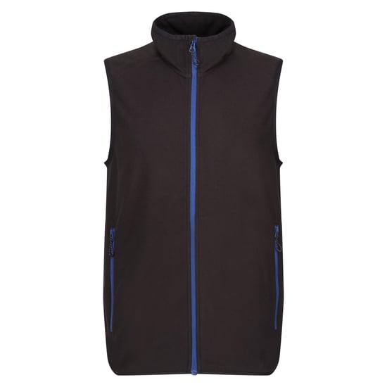 Regatta Mens Navigate Fleece Gilet (Black/New Royal)