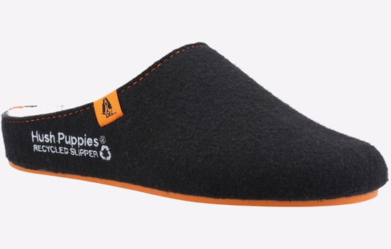 Hush Puppies The Good Heren Zwarte Pantoffels - Image 2