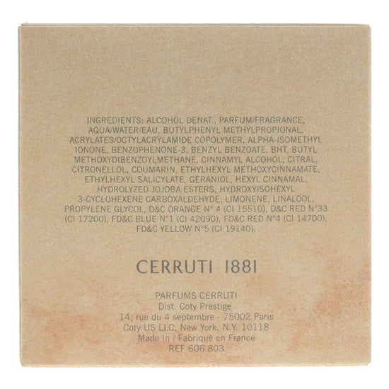 Cerruti 1881 Eau de Toilette 50ml Spray