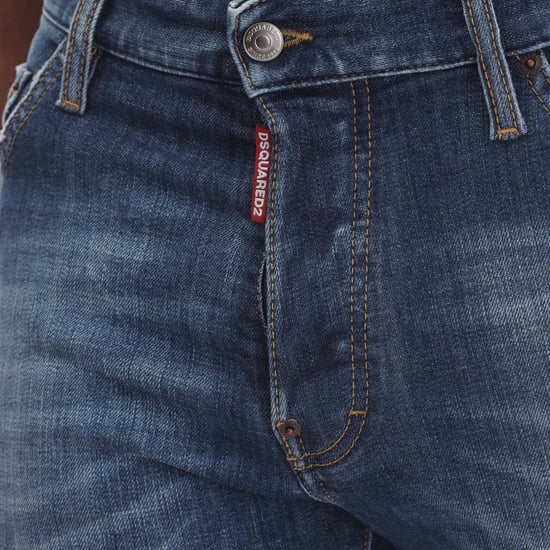 Heren DSquared2 Cool Guy Regular-Fit Jeans in Blauw - Image 3