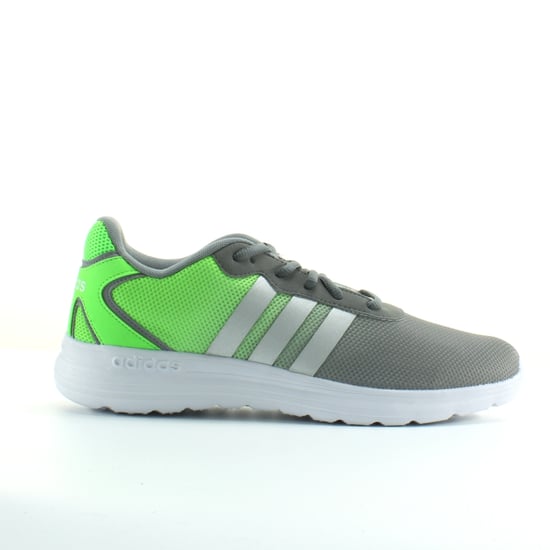 Adidas Neo CloudFoam Mens Grey/Green Trainers