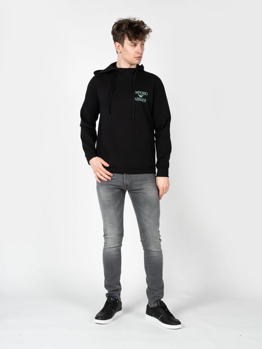Emporio Armani blouse Mannen zwart - Image 2