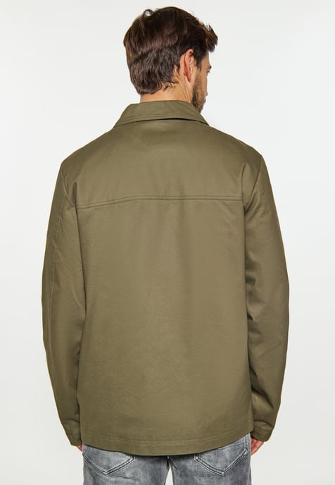 Dreimaster Jas Heren militaire olijf - Image 4