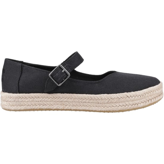 TOMS Carolina Mary Jane Polyester Vrouwen Zwarte Espadrilles - Image 5