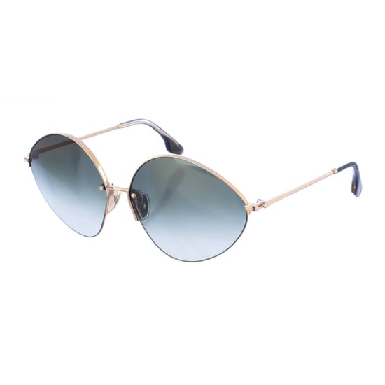 VB220S women's oval-shaped metal sunglasses