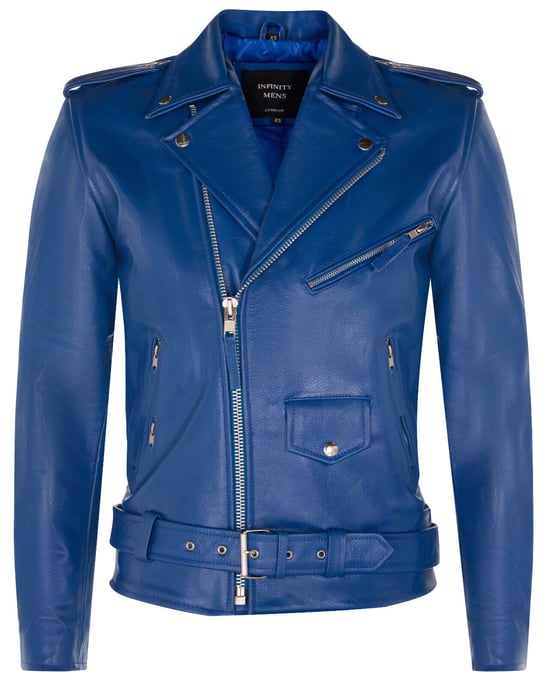 Brando biker skirt leather motorcycle jacket
