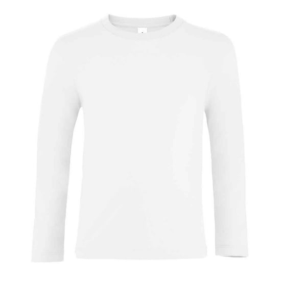 SOLS Kinder/Kinder Imperial T-shirt met lange mouwen (Wit) - Image 1