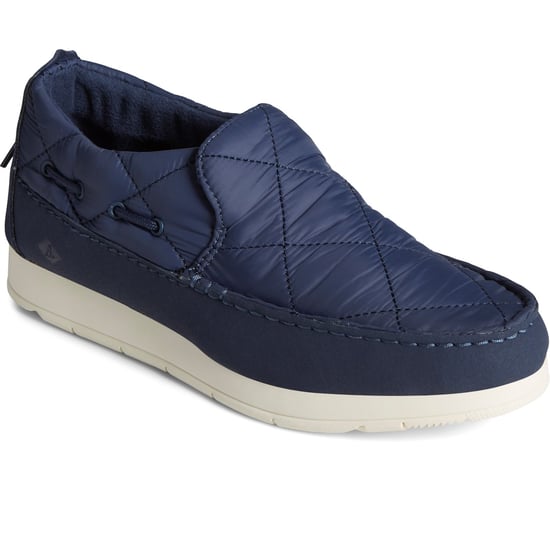 Sperry Moc-Sider Suede Dames Marineblauwe Mocassins Schoenen - Image 1
