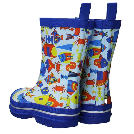 Helly Hansen JR Splash Print Blue Kids Boots