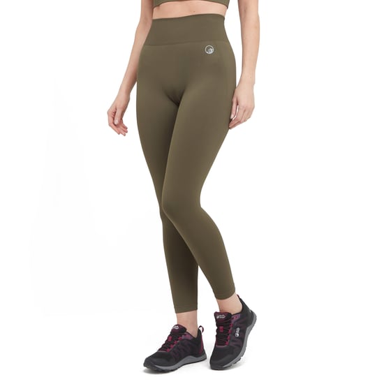 North Ridge Women's Moisture Wicking Seamless Leggings with Ribbed Waistband