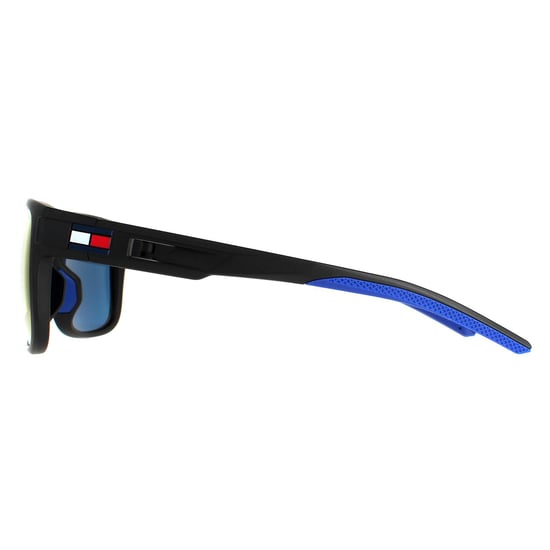 Tommy Hilfiger Wrap Mens Matte Black Grey Infrared TH 1913/S