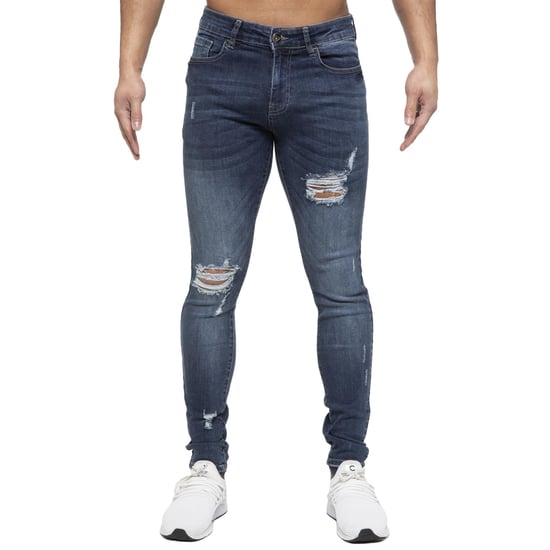ETO heren skinny gescheurde jeans - Image 3