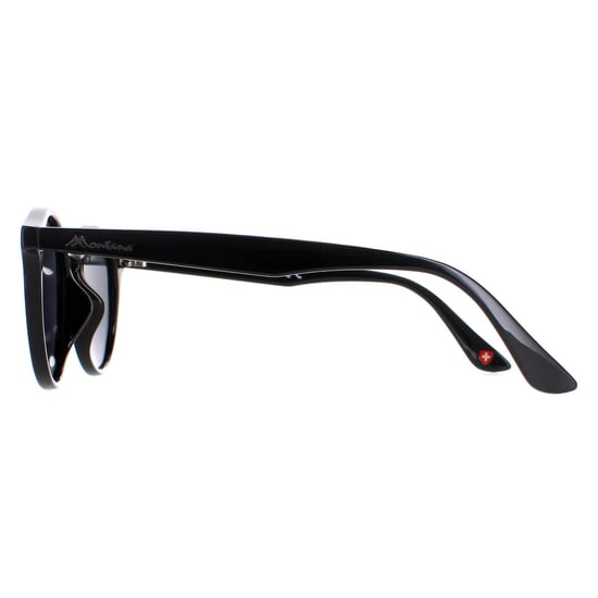 Montana Round Unisex Black Smoke Polarized MP20