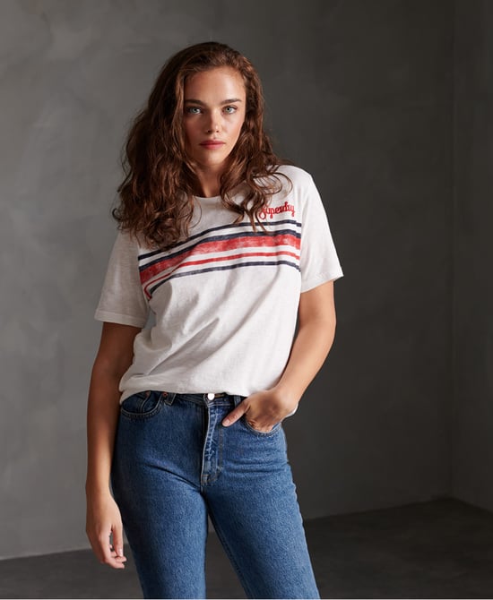 SUPERDRY Retro Stripe T-Shirt