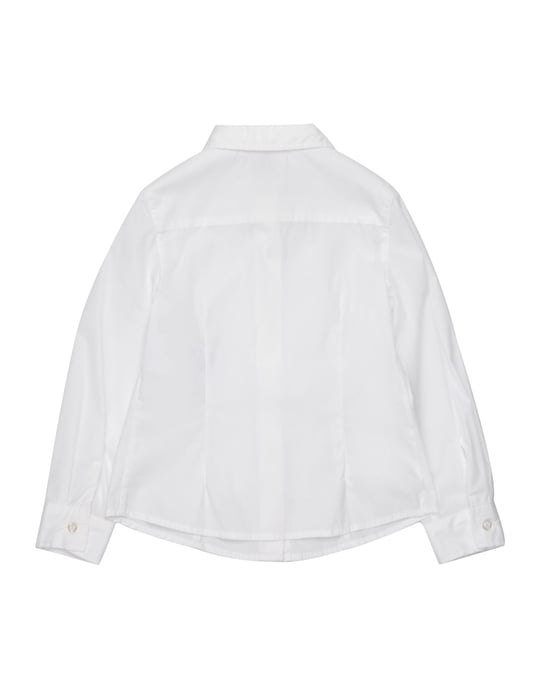 SHIRTS Armani Junior White Girl Cotton