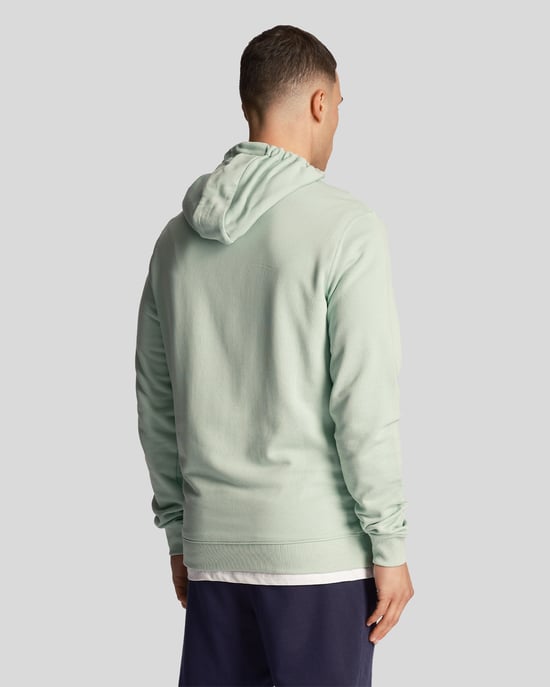Lyle & Scott Men's Pullover Hoodie in Green
