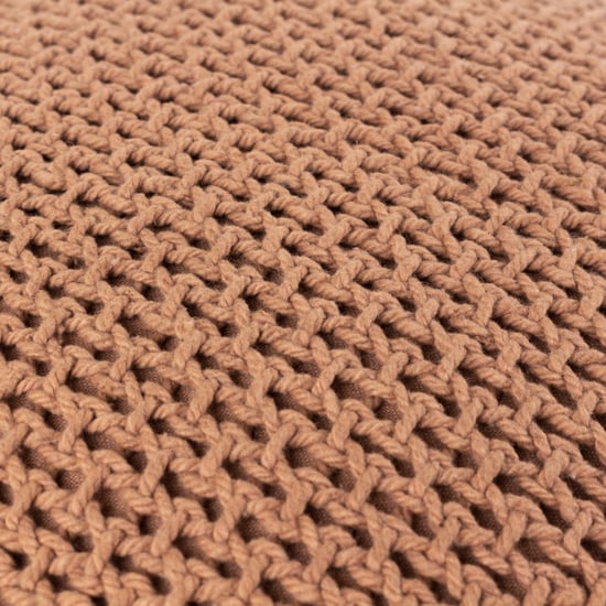 Yard Nimble Knitted Feather Filled Cushion