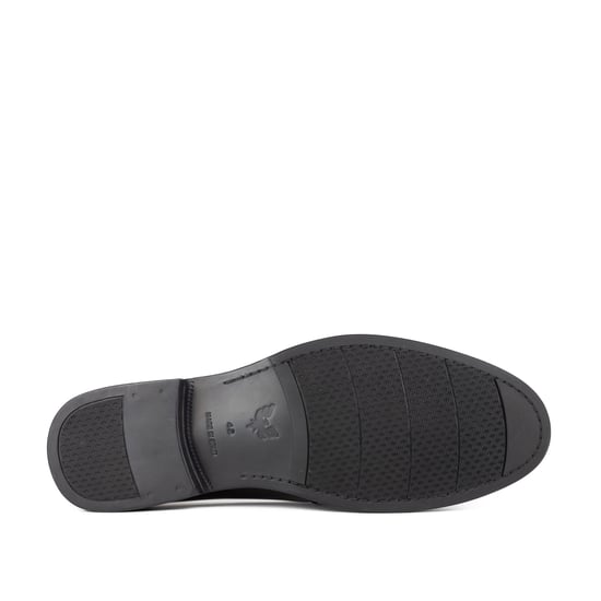 Men's Moccasin With Antiface in Burgundy