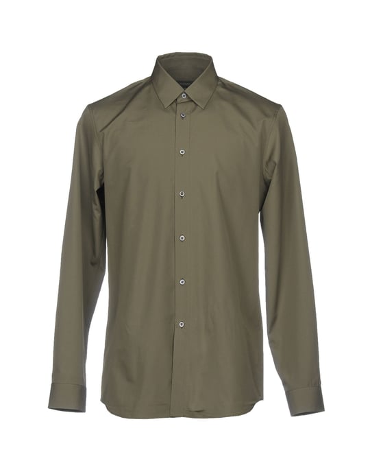 Jil Sander Grey Cotton Shirt