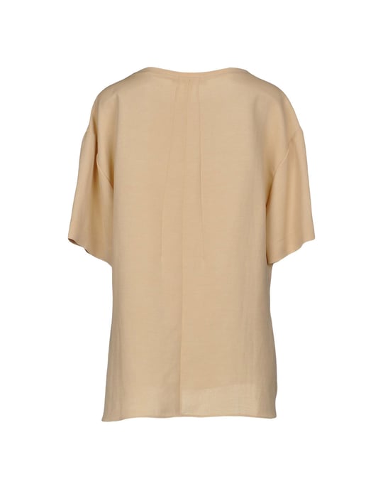 Shirts Women's Cedric Charlier Beige Rayon