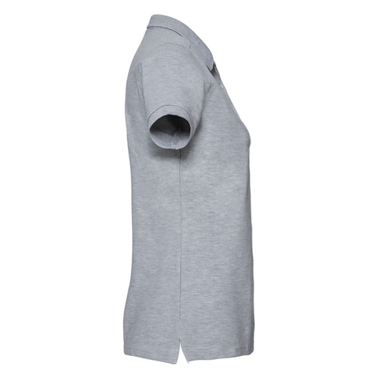 Russell Dames/Dames Stretch Fitted Poloshirt (Lichte Oxford Heide) - Image 3