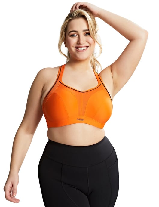 Sculptresse By Panache Sports Non-Padded Sports Bra  -  Mango
