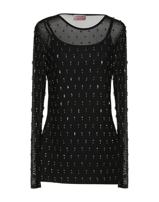 Shirts Women's Lanvin Black Polyamid