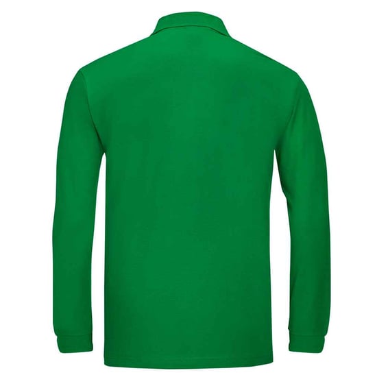 SOLS Volwassen uniseks Winter II poloshirt met lange mouwen (Kelly Groen) - Image 2