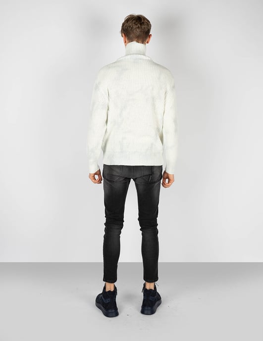 Takeshy Kurosawa Pullover Dolcevita Men's White