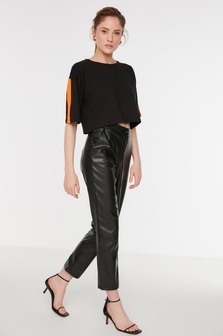 Trendyol Vrouwen Hoge Taille Penbroek - Image 1