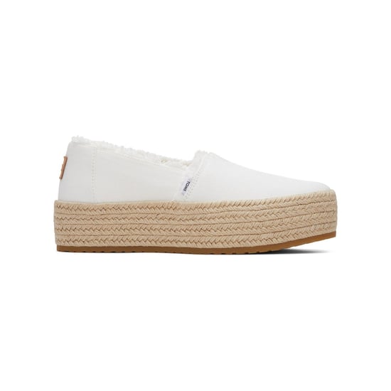 TOMS Valencia 100% Katoen Espadrilles Wit voor dames - Image 5