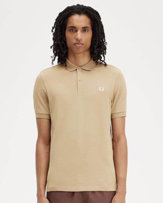 Fred Perry Heren Effen Signature Polo Shirt - Image 1