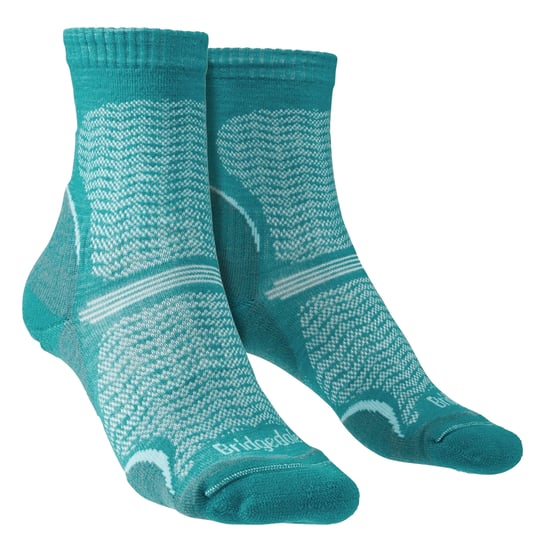 Bridgedale - Dames Wandelen Ultralichte Merinowollen Sokken - Teal - Image 1