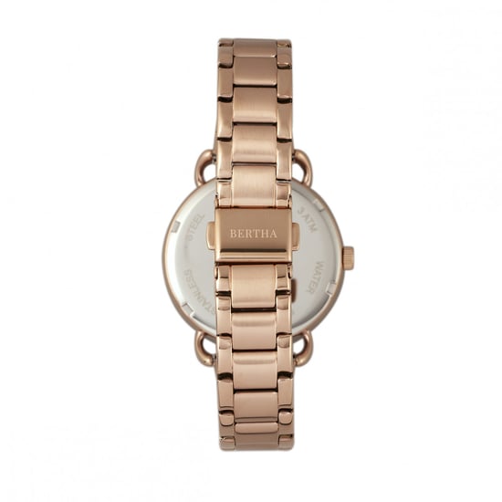 Bertha Gwen Bracelet Watch w/Day/Date