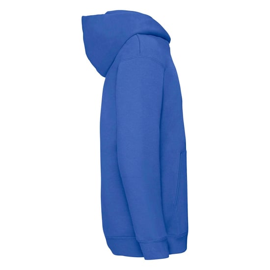 Fruit Of The Loom Kinder Unisex Premium 70/30 Sweatshirt met Capuchon / Hoodie (Royaal Blauw) - Image 3