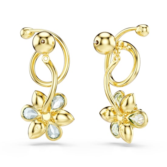 Swarovski 'Idyllia F Florere' Dames Vergulde Metalen Dangle Oorbellen - Goud 5709025 - Image 4