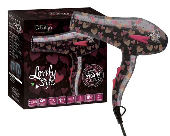 Italian Design Hair Dryer 2200W Lovely Style