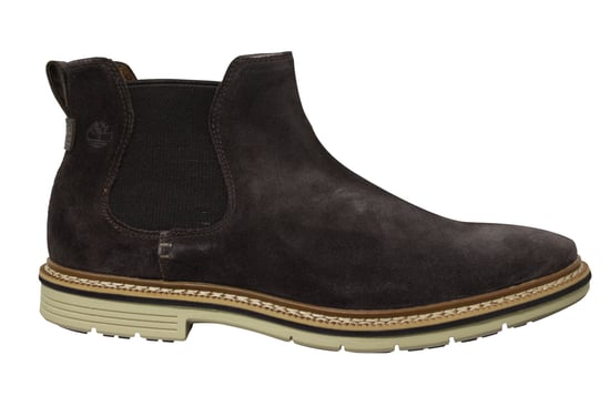 Timberland Napels Trail Chelsea Bruin Nubuck Leer Slip On Heren Laarzen A1RNF - Image 1