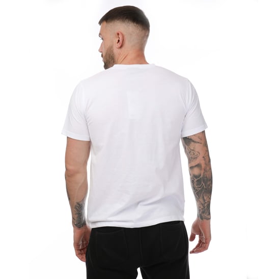 Heren One True Saxon Turf T-shirt in Wit - Image 3