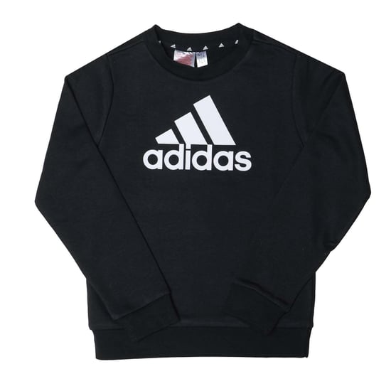 Adidas Sweatshirt met groot logo voor meisjes in zwart-wit - Image 1