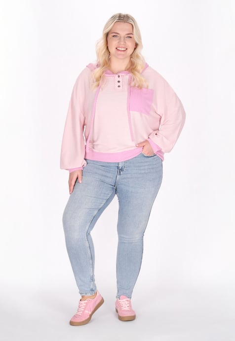 Mymo Plussize sweatshirt vrouwen roze - Image 2