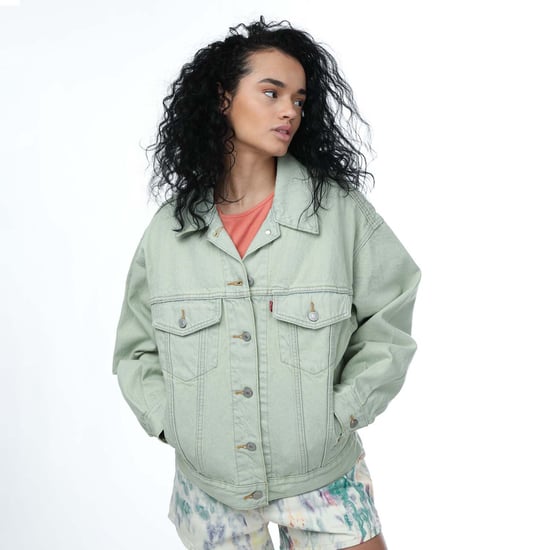 Women's Levis 90's Trucker Jacket in Green