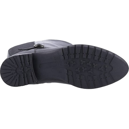 Hush Puppies Dames/dames Vanessa lederen kuitlaarzen (Zwart) - Image 4