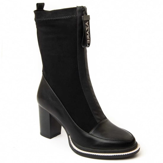 Montevita Heel Ankle Boot Mila2 In Black