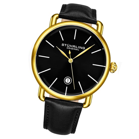 Zwart en geel goud "Agent" Kwarts 42 mm - Image 2