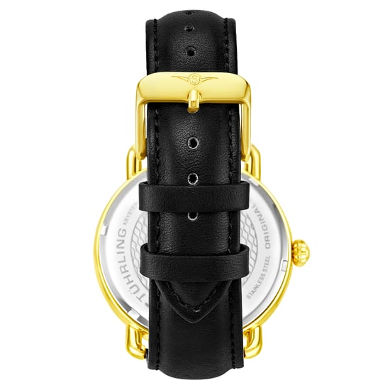 Zwart en geel goud "Agent" Kwarts 42 mm - Image 3