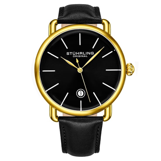Zwart en geel goud "Agent" Kwarts 42 mm - Image 1