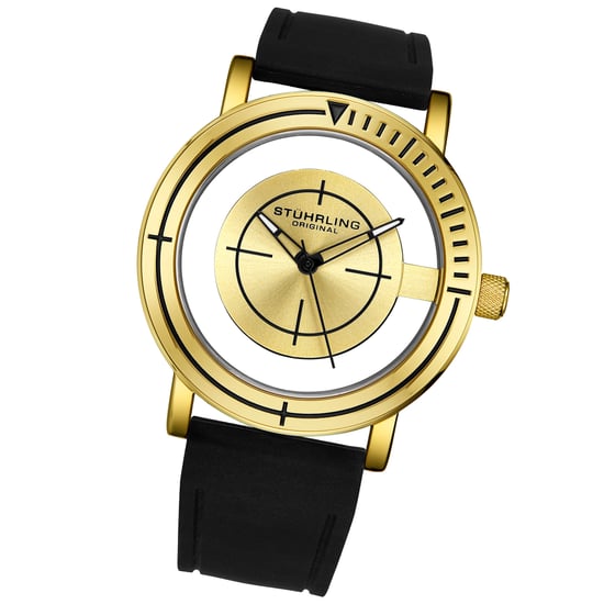 Goud en zwart Pilotenhorloge Kwarts 42 mm - Image 2