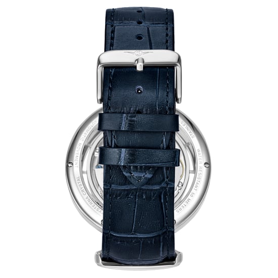 Zilver “Emperor’s Grandeur” Automatisch 49mm Skeleton - Image 3